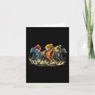 Horse Racing Rodeo Paardrijden Track Race Ride Kaart
