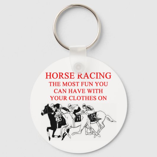 HORSE racing Sleutelhanger (Voorkant)
