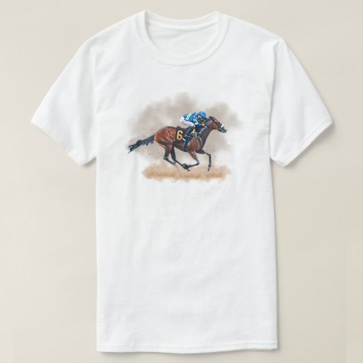 Horse Racing T-Shirt (Design voorkant)