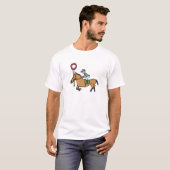 Horse Racing T-shirt (Voorkant volledig)