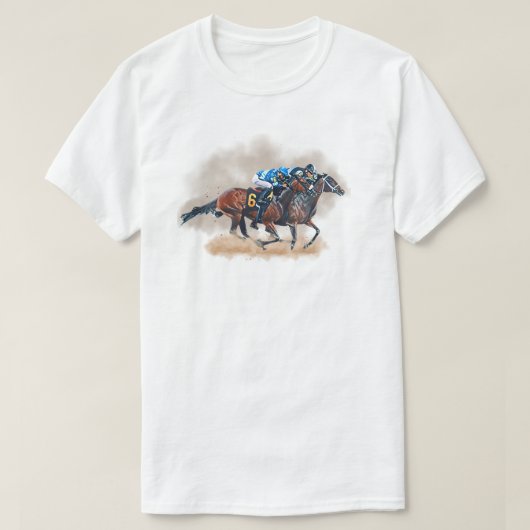 Horse Racing T-Shirt (Design voorkant)