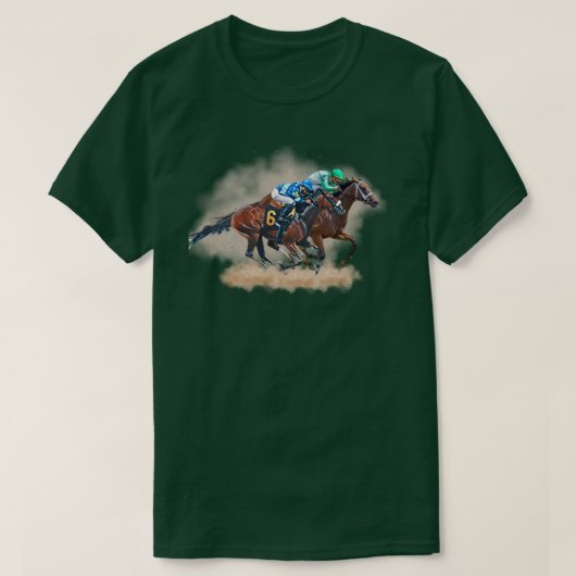 Horse Racing T-Shirt (Design voorkant)
