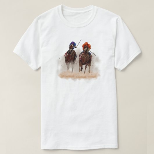 Horse Racing T-Shirt (Design voorkant)