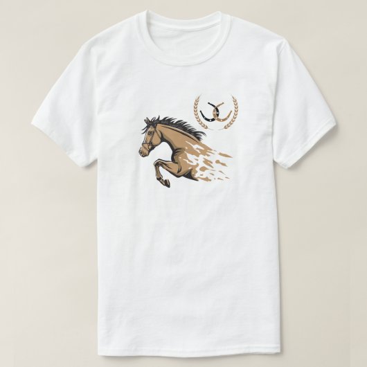 Horse Racing T-Shirt (Design voorkant)