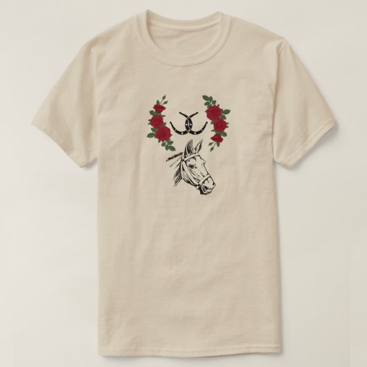 Horse Racing T-Shirt (Design voorkant)