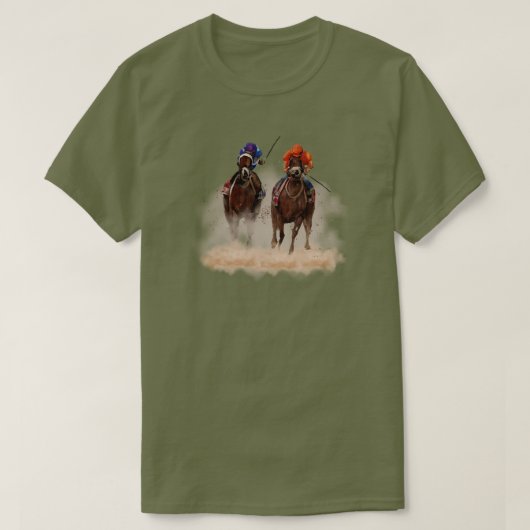 Horse Racing T-Shirt (Design voorkant)