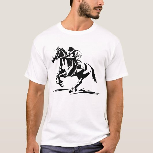 Horse Racing T-shirt (Voorkant)