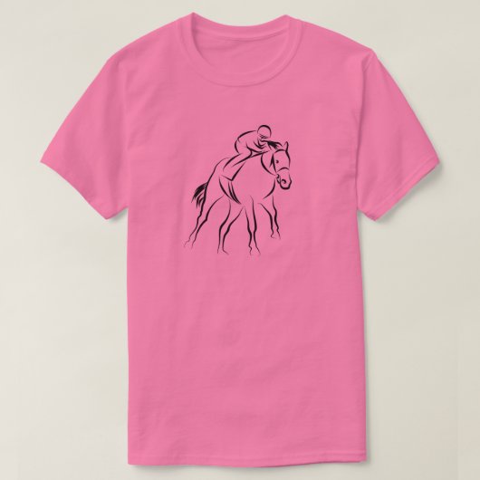 Horse Racing T-Shirt (Design voorkant)