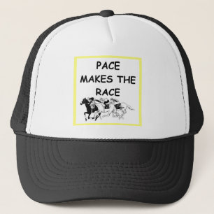 HORSE RACING TRUCKER PET