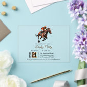 Horse Racing Verjaardag Derby Party Uitnodiging (Insitu (Huwelijk))