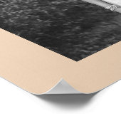 Horse Rail Fence Eiken Paarden Huwelijk Welkom Poster (Hoek)