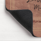 Horse Ranch Business Cross Logo Muismat (Hoek)