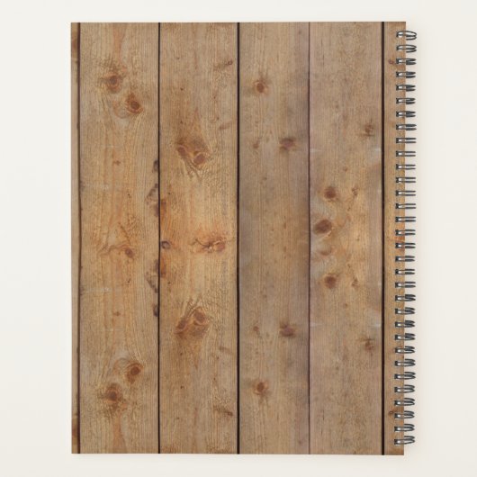 Horse Ranch Planner met uw titel (Achterkant)