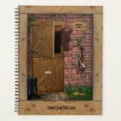 Horse Ranch Planner met uw titel (Voorkant)