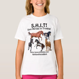 Horse Rescue S.H.I.T. - Paarden opslaan in T-shirt