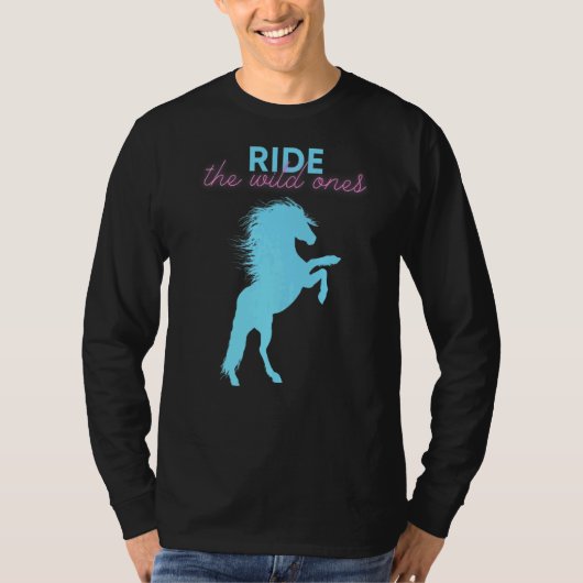 Horse Ride The Wild Ones T-shirt (Voorkant)