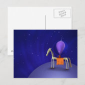 Horse Rider Briefkaart (Voorkant / Achterkant)