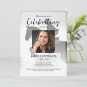 Horse Rider Celebration of Life Photo Funeral Kaart (Staand voorkant)