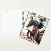 Horse & Rider Hunter Jumper Paardenpaard Show Planner (Display)