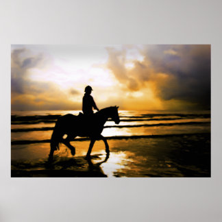 HORSE RIDER OP BACH POSTER