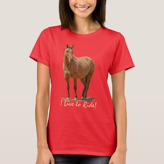 Horse riders Equine Designer Apparel T-shirt (Voorkant)