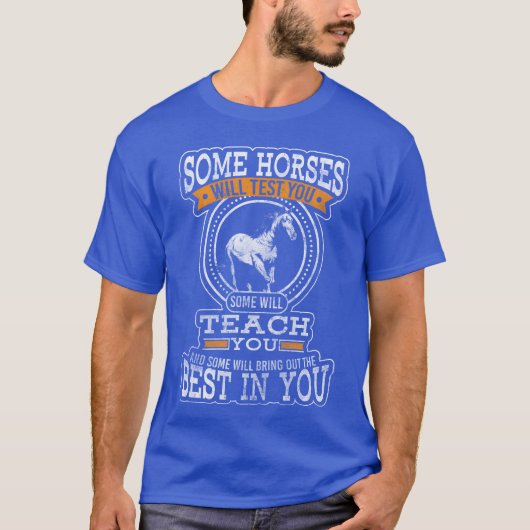 Horse Riders grappig T-shirt (Voorkant)