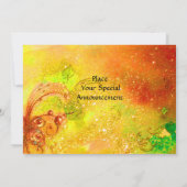 HORSE RIDERS, MUZIEK IN DE NACHT, gele enkels Aankondiging (Achterkant)