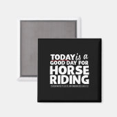 Horse Riding2 Magneet (Voorkant / Achterkant)