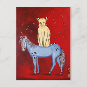 Horse Riding Bob Briefkaart