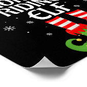 Horse Riding Elf Xmas Family Matching Elf Squad Ch Poster (Hoek)