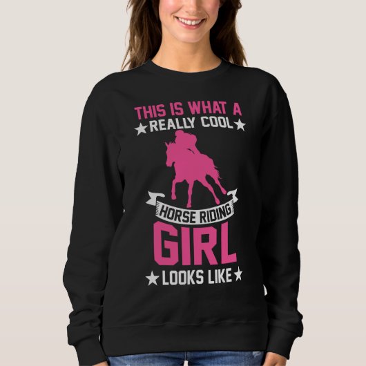 Horse Riding Girl Trui (Voorkant)