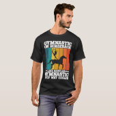 Horse Riding Gymnastic On Horseback Horse Vaulting T-shirt (Voorkant volledig)