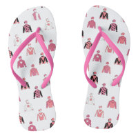 Horse Riding Jockey Pink White