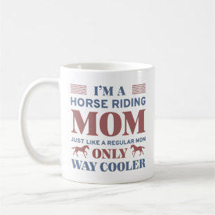 Horse Riding Mom Koffiemok