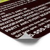 Horse Riding Portret, Riding Instructor, Academie Poster (Hoek)