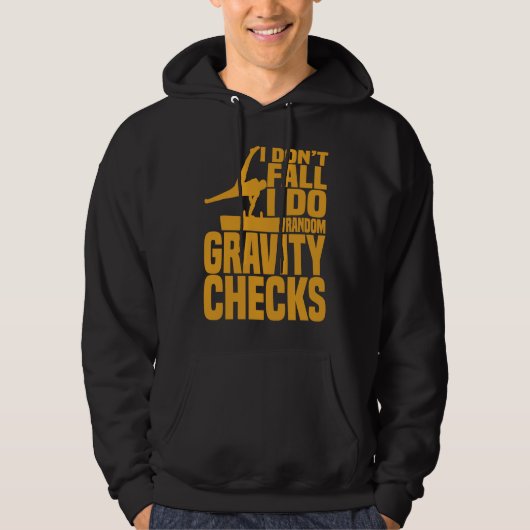 Horse Riding Random Gravity Checks Horse Vaulting Hoodie (Voorkant)