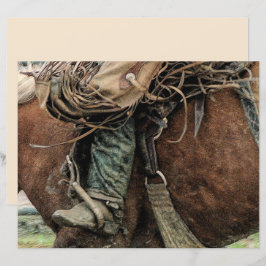 Horse Riding Western Rodeo Cowboy