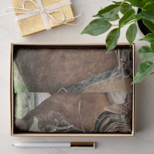 Horse Riding Western Rodeo Cowboy Tissuepapier (Geschenk)