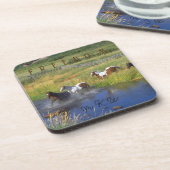 Horse River Bier Onderzetter (Linkerzijde)