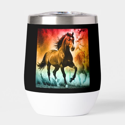 Horse running  (Voorkant)