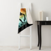 Horse running  sherpa deken (In situ)