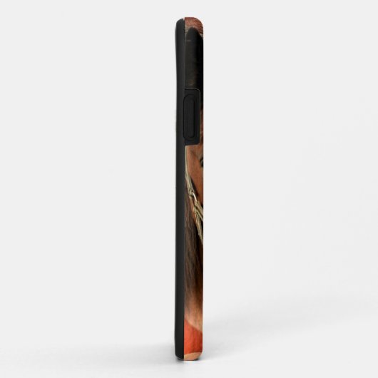 Horse Rustic Barn American Flag Case-Mate iPhone Case (Achterkant/rechts)