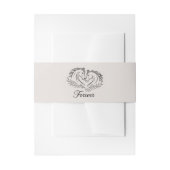 Horse Rustic Elegant Country Westerne bruiloft Uitnodigingen Wikkel (Voorkant Voorbeeld)