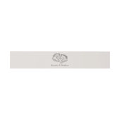 Horse Rustic Ivory Country Westerne bruiloft Uitnodigingen Wikkel (Vlak)