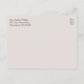 Horse Rustic Western Country Huwelijksrepetitie Uitnodiging Briefkaart (Achterkant)