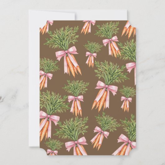 Horse Saddle Birthday Invitation Kaart (Achterkant)