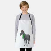 Horse Scarf Schort (Gedragen)