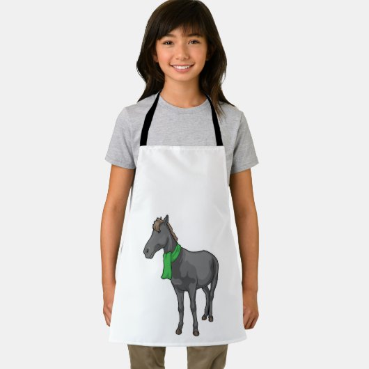 Horse Scarf Schort (Insitu)