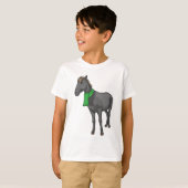 Horse Scarf T-shirt (Voorkant volledig)