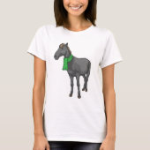 Horse Scarf T-shirt (Voorkant)